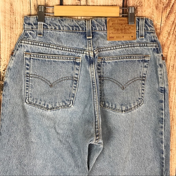 Levi's Denim - Vintage Levi's 550 High-Waist Mom Jeans 10P/12P